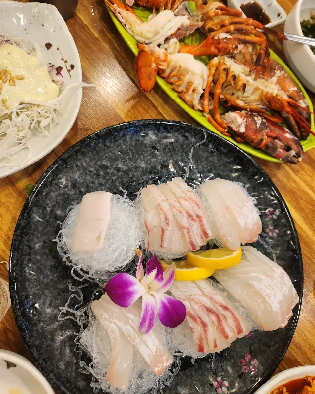 신선한 활어의 향연