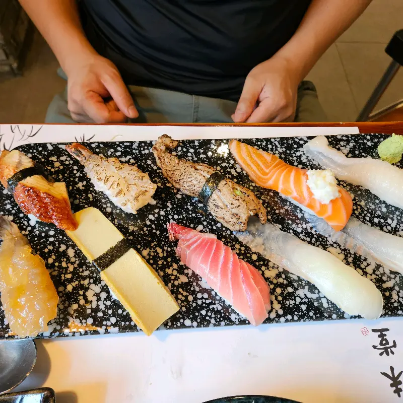 다양한 초밥의 향연