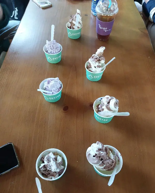 다양한 아이스크림