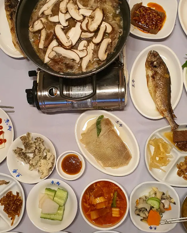 경희식당 한상차림