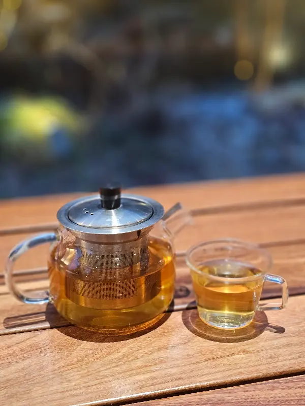 따뜻한 차 한 잔