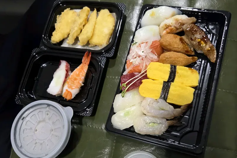 산속의 바다 메뉴