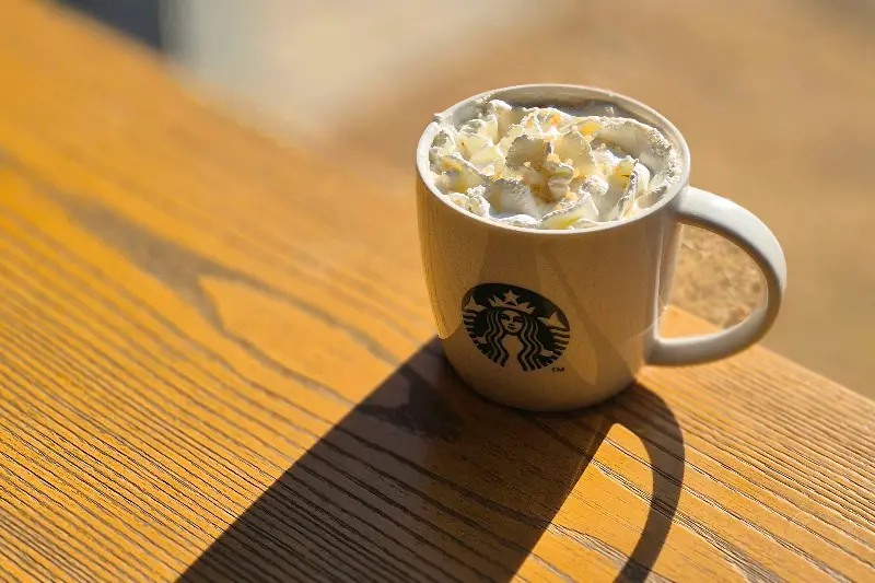 햇살 아래 빛나는 커피