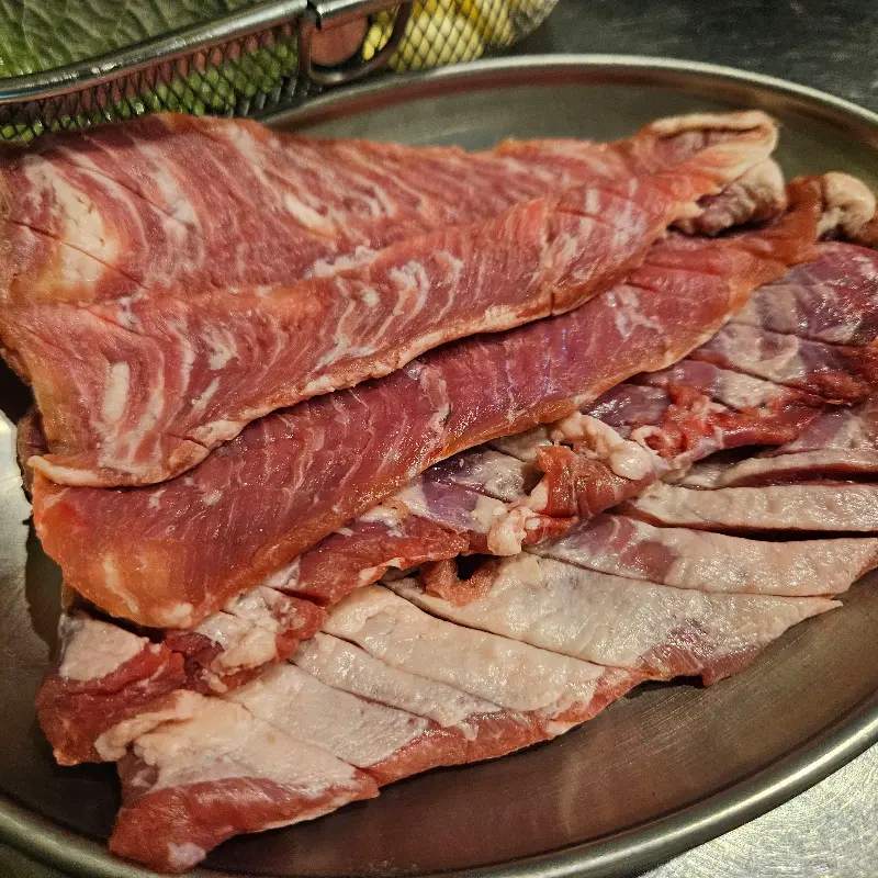 칼집이 예술인 생갈매기살