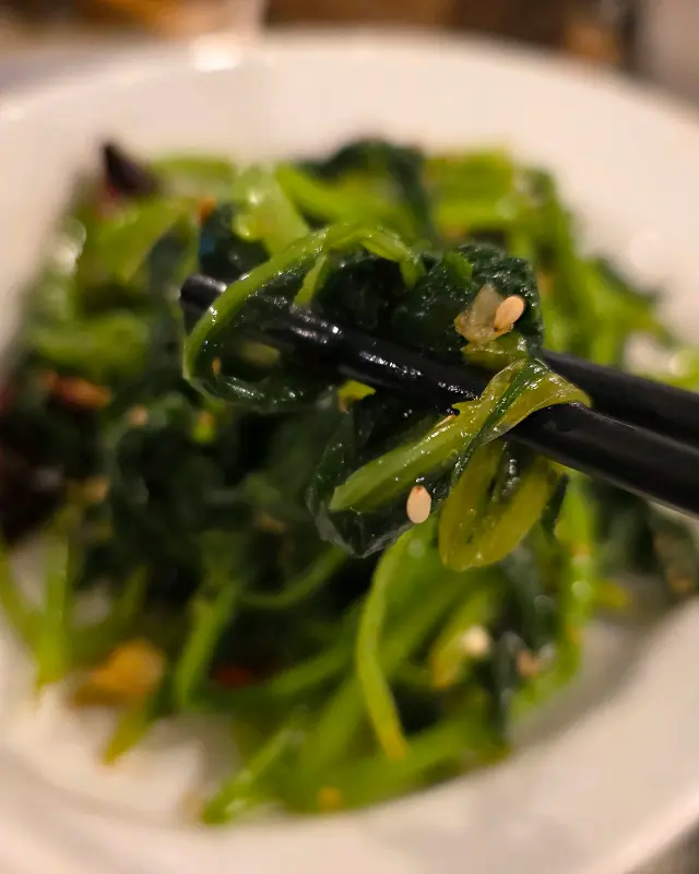 싱그러운 유채나물 무침