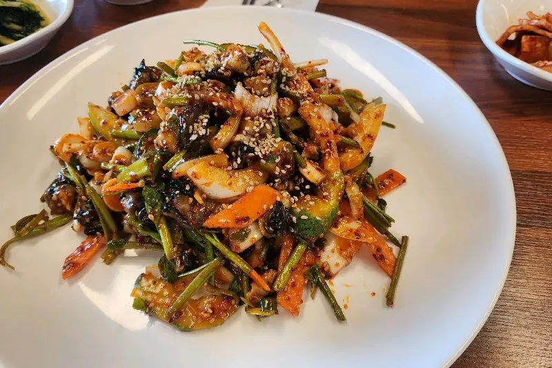 우렁쌈장 클로즈업