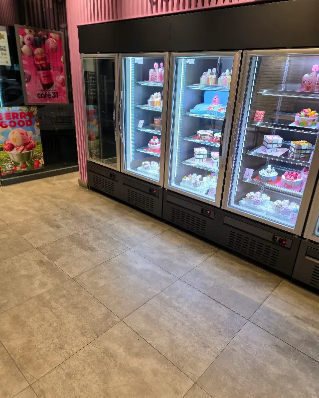 다양한 아이스크림 케이크