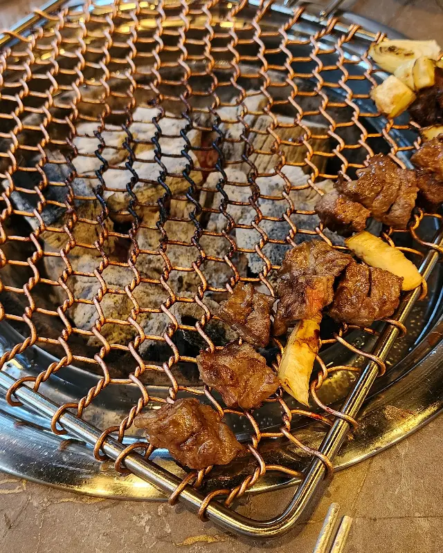 명인갈비 밑반찬