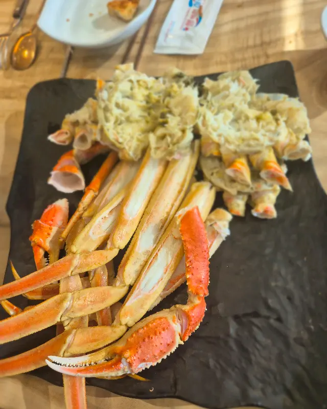 맛있는 대게 요리