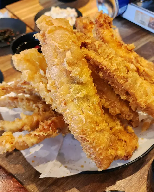 바삭한 오징어 튀김