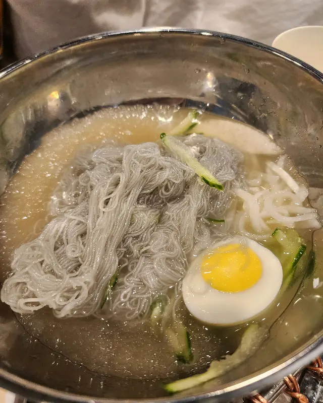 시원한 물냉면