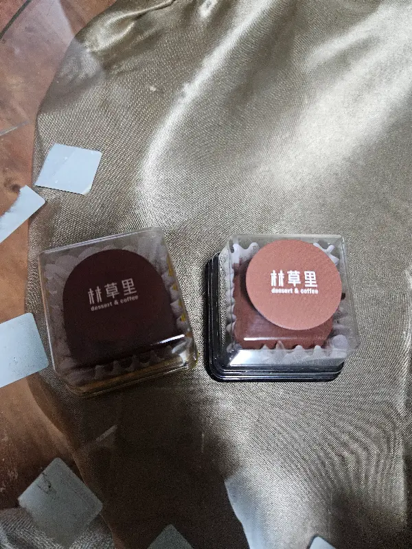포장된 디저트