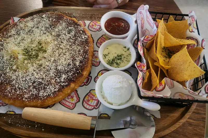 애플시나몬 호떡과 나쵸