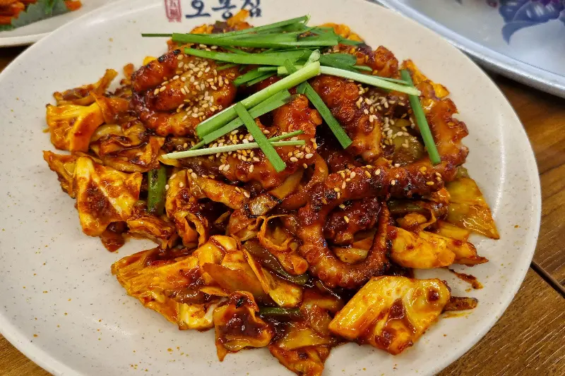 푸짐한 오봉집의 메뉴