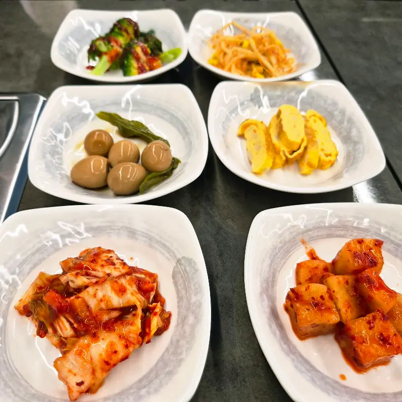 구이와 조림 밑반찬