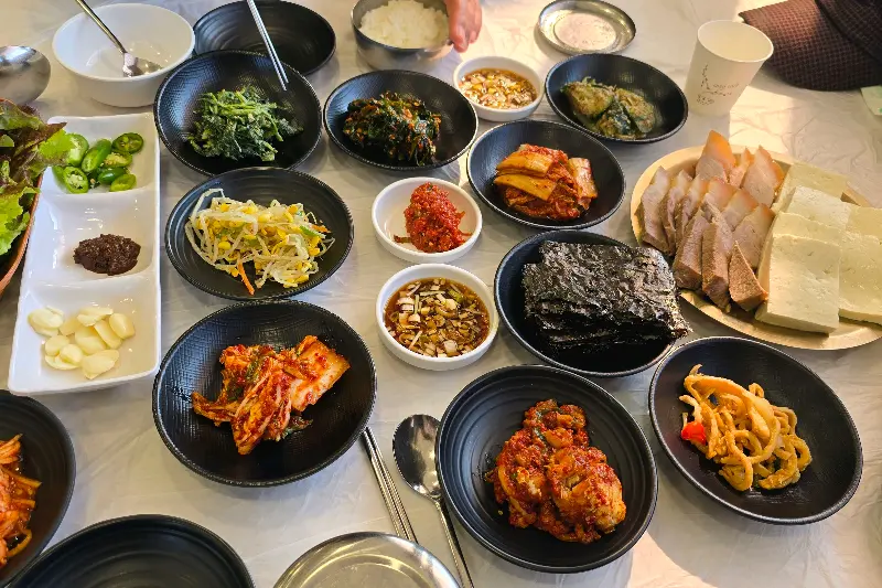 푸짐한 한 상 차림