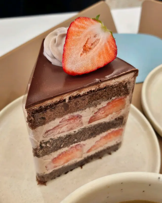 초코딸기 케이크