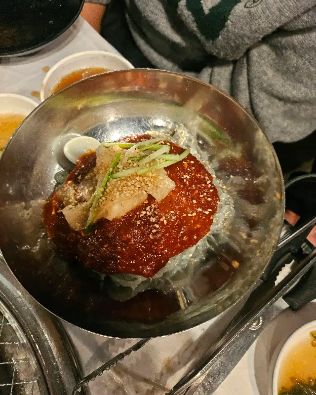 맛있는 찐배네에서의 저녁 식사