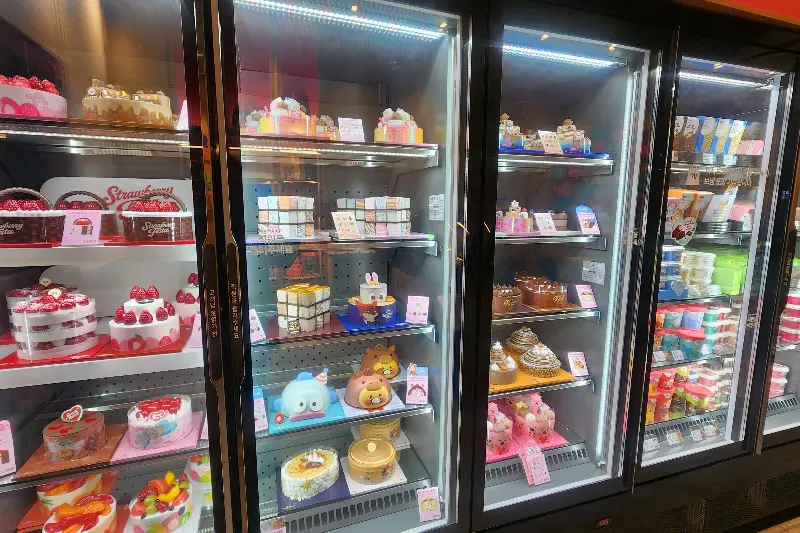 다양한 아이스크림 케이크