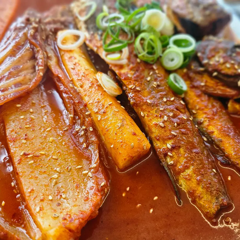 매콤달콤한 코다리조림