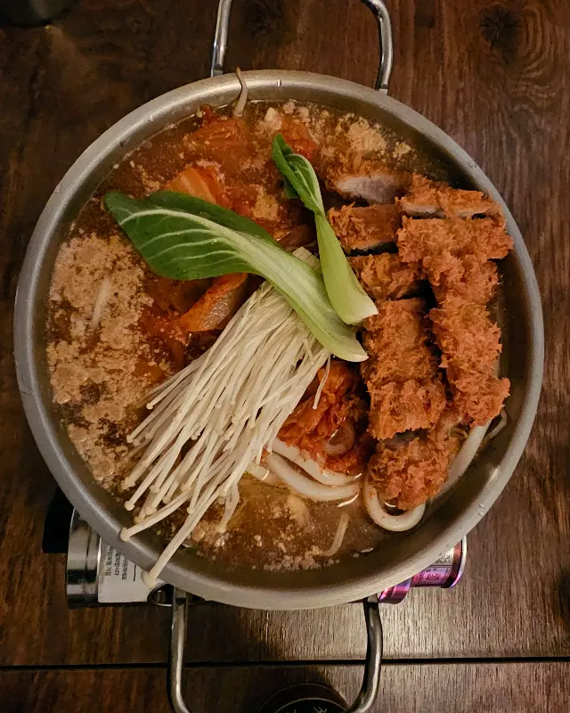 김치 카츠 나베