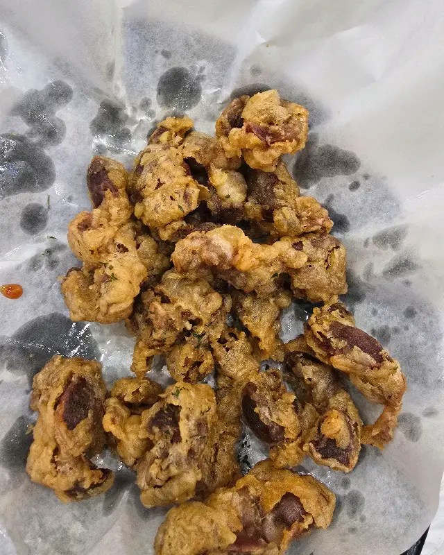 쫄깃한 닭똥집 튀김