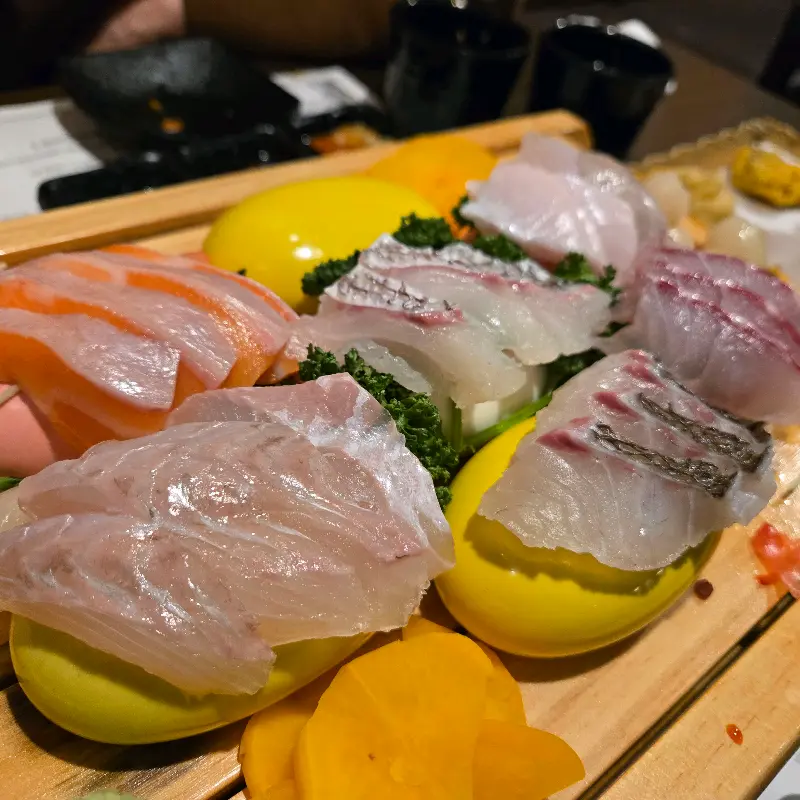 푸짐한 숙성회 한 상