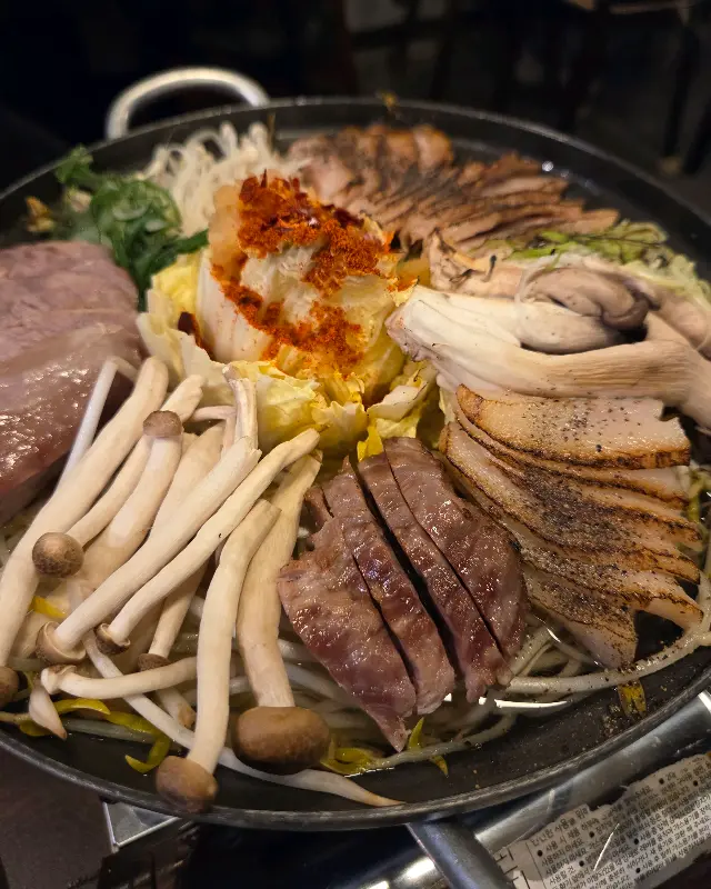 다채로운 재료들의 향연