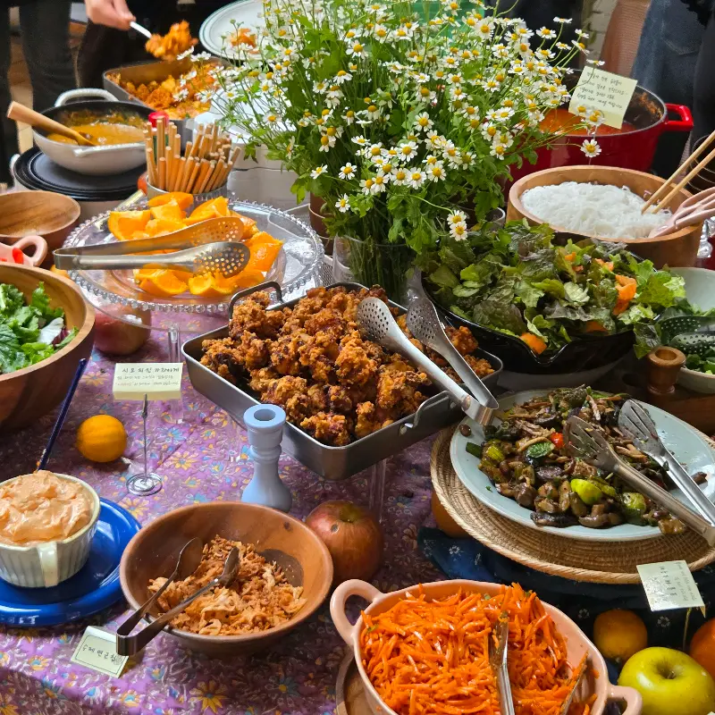 브런치 뷔페 메뉴