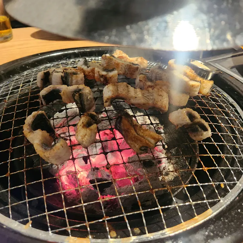 노릇노릇하게 구워진 장어