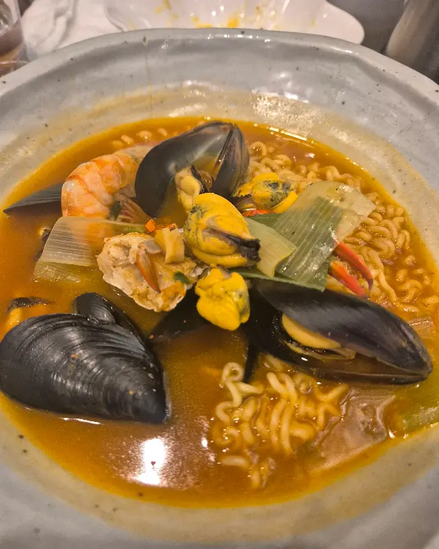 시원한 해물라면