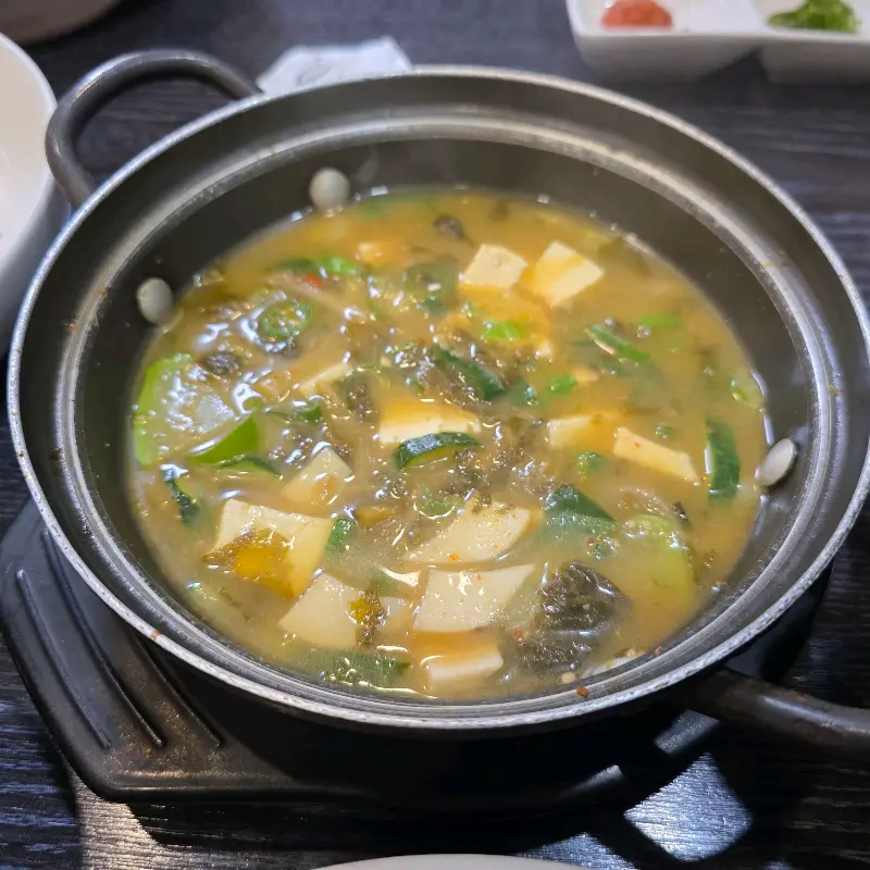 구수한 된장찌개