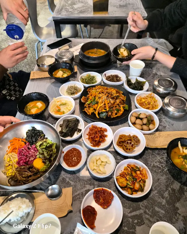 푸짐한 한 상 차림