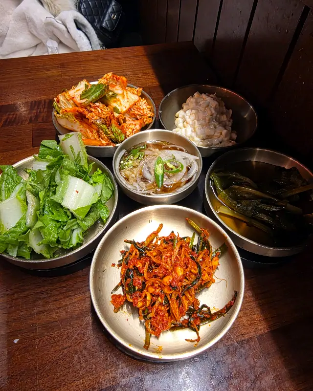 다채로운 밑반찬