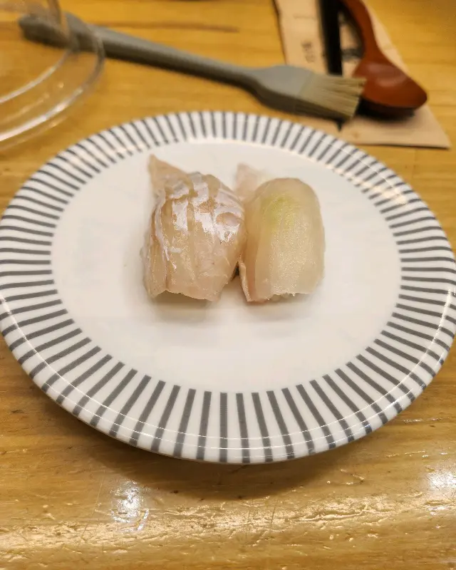 신선함이 느껴지는 광어 초밥