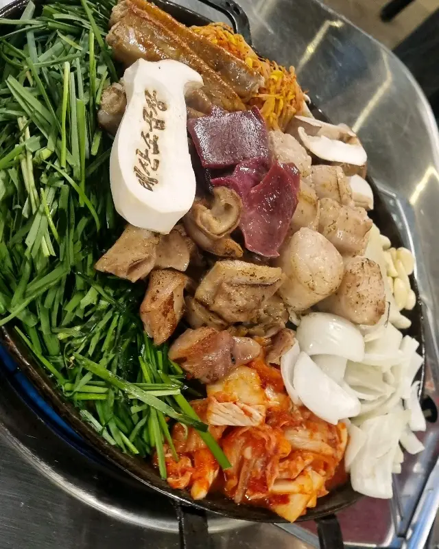 태산소곱창 푸짐한 한상차림