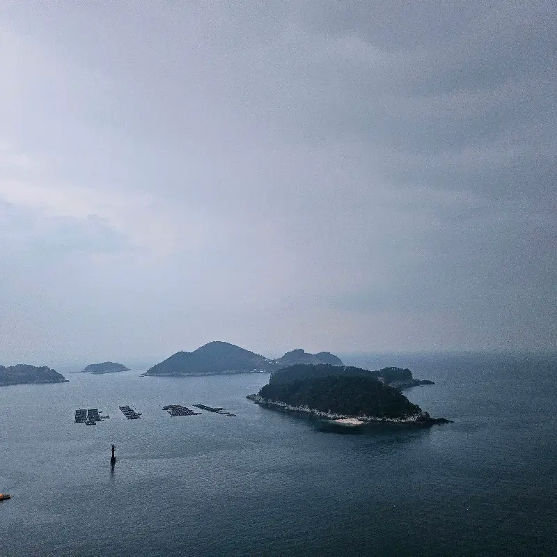 미조항의 아름다운 풍경