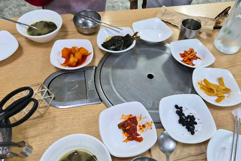 도남식당 밑반찬