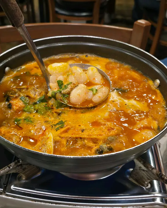 매운탕 속 수제비