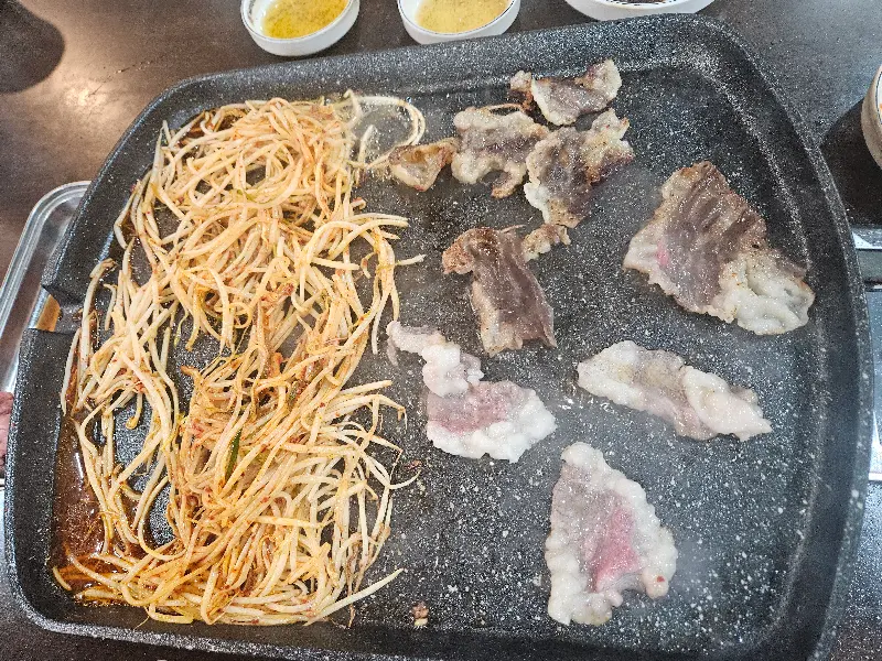 차돌박이와 숙주의 환상적인 만남