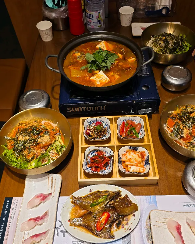 푸짐한 한 상 차림