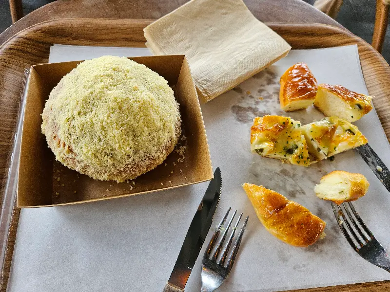 감자 스프와 빵