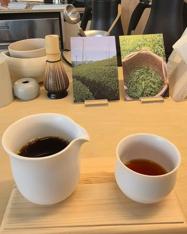 정성스럽게 준비된 필터커피