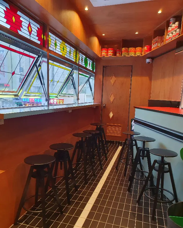 깔보타코맨 2층 내부