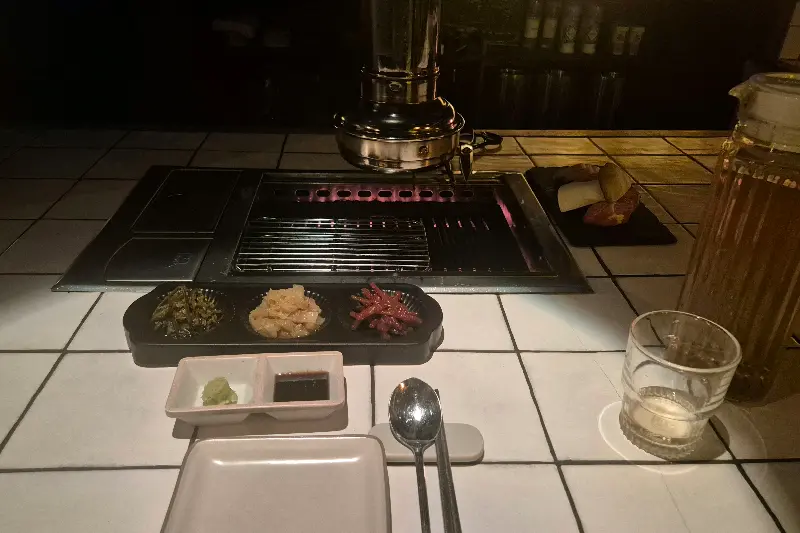 세련된 테이블 세팅