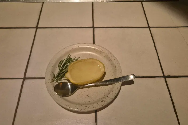 상큼한 레몬 젤리 디저트