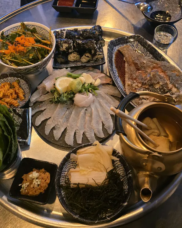 푸짐한 한 상 차림