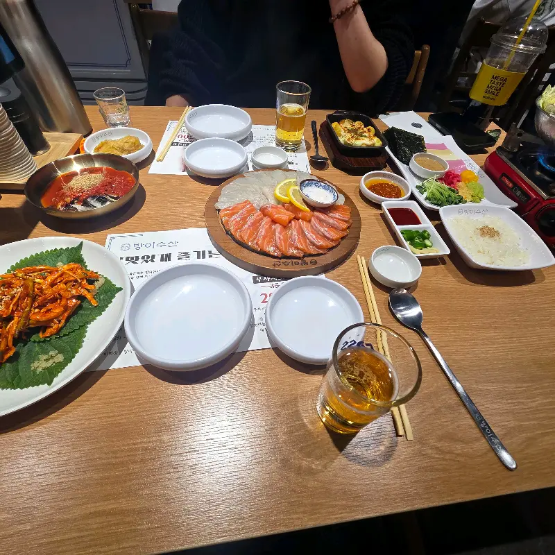 푸짐한 한상차림