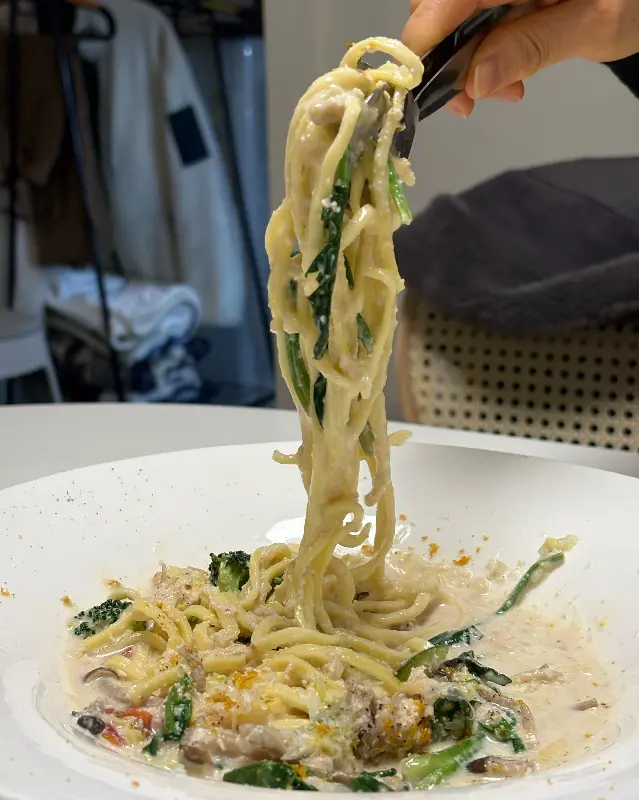 어란&명란 크림 파스타