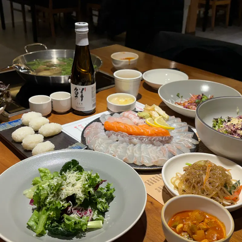 푸짐한 한 상 차림